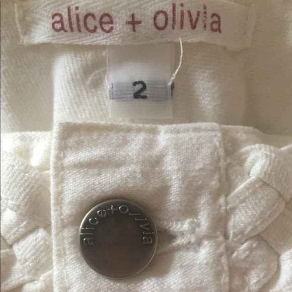 ALICE+OLIVIA WIDE LEG JEANS - Picture 7 of 7